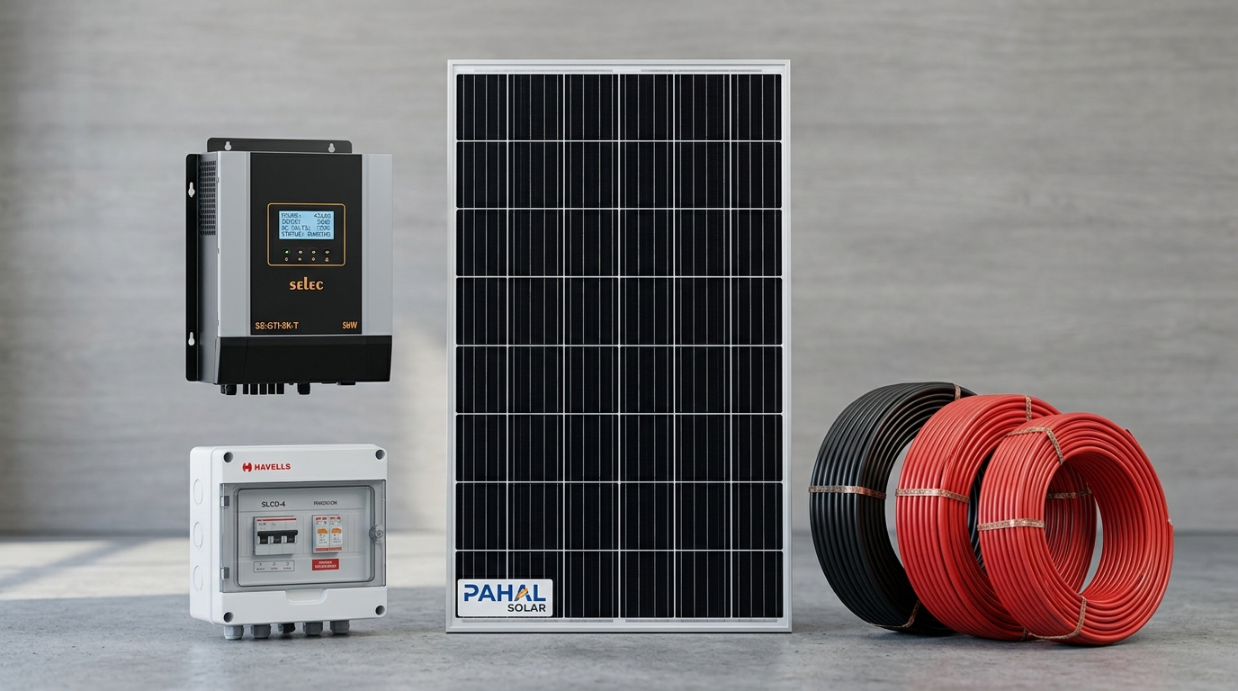 Jeyar Brightech Complete Solar System Package Component Group